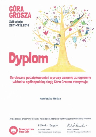 Dyplom - Góra Grosza - XVII edycja